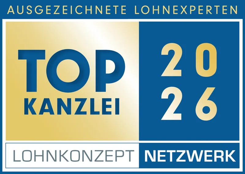 Ausgezeichnete Lohnexperten 2026 – Lohnkonzept Netzwerk